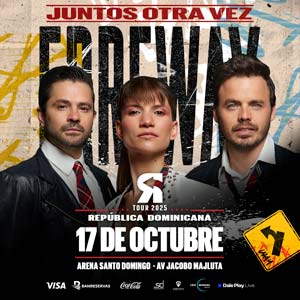 Erreway Tour 2025 - Arena Santo Domingo