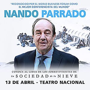 2024 Nando Parrado | Teatro Nacional Eduardo Brito