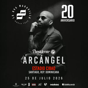 Arcángel | Estadio Cibao - Santiago, Rep. Dominicana