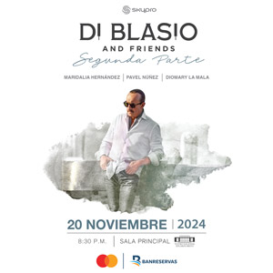 2024-Di Blasio & Friends - Teatro Nacional Eduardo Brito