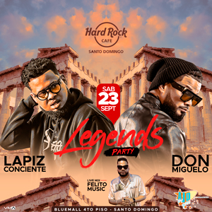 2023 Legends Party - Hard Rock Cafe Blue Mall 9/23/2023